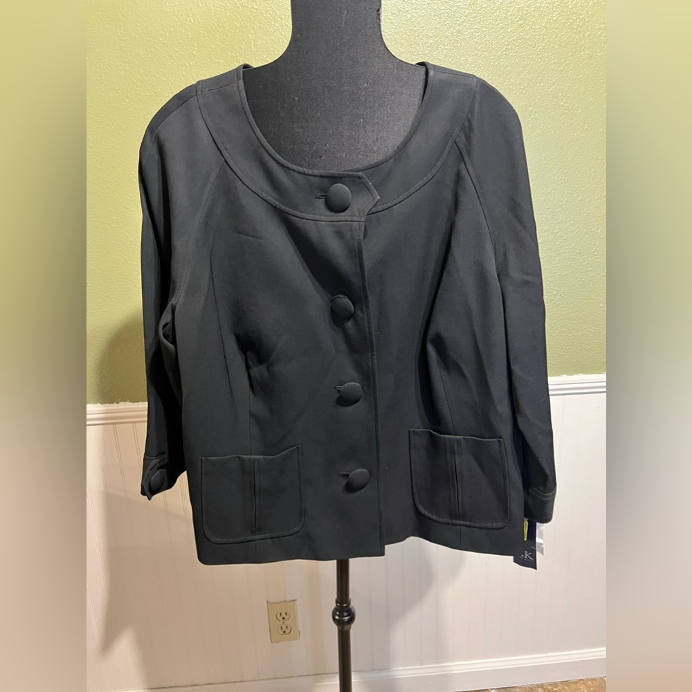 NWT Black Anne Klein Jacket